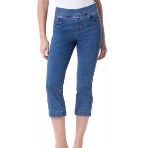 Petite Gloria Vanderbilt Amanda Pull On Cap ... Color: Essen W Whiskers Size: 12